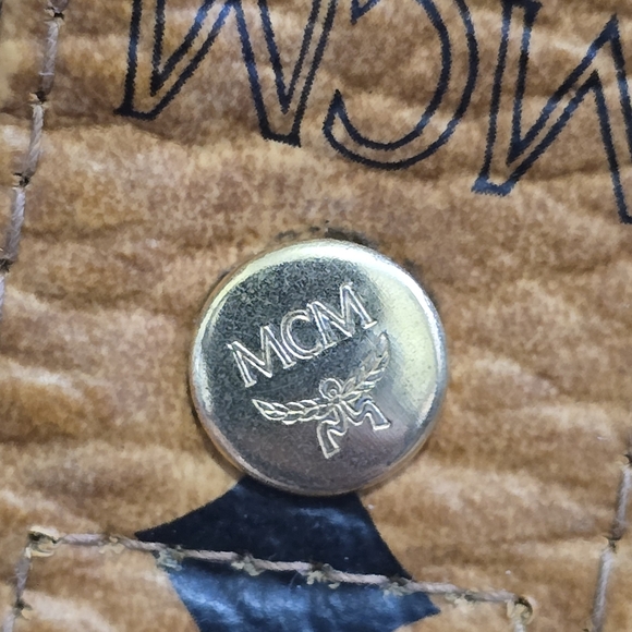 MCM Visetos Coated Canvas Shopper Tote - Picture 11 of 17